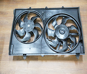 Dubbele elektrische radiatorventilator OE 24350874 voor Chevrolet Captiva Baojun 530